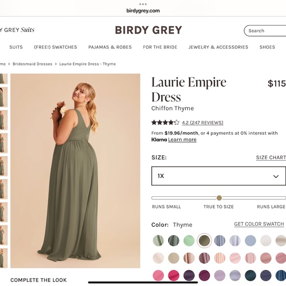 Birdy Gray Laurie Empire Dress - Picture 12 of 13